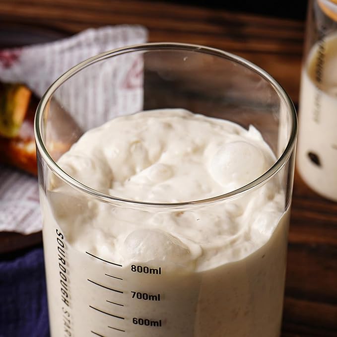 Wild yeast sourdough starter - home kitchen gardens